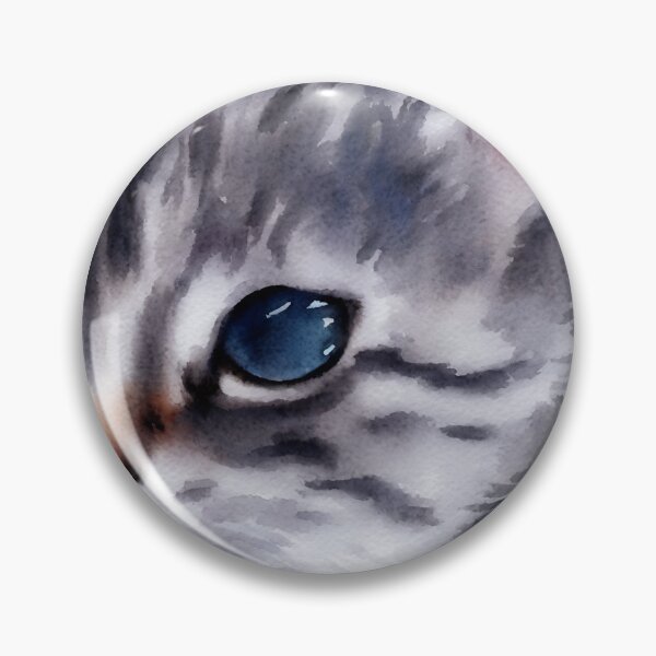 Artikelvorschau, Kitten highly detailed watercolor painting entworfen und verkauft von DrawItOnce.