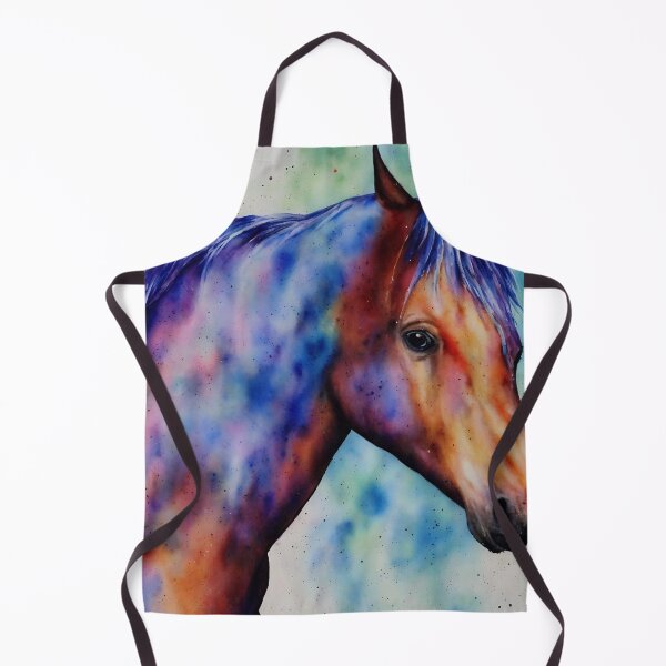 Artikelvorschau, Horse highly detailed watercolor painting entworfen und verkauft von DrawItOnce.