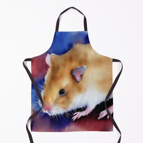 Artikelvorschau, Hamster highly detailed watercolor painting entworfen und verkauft von DrawItOnce.