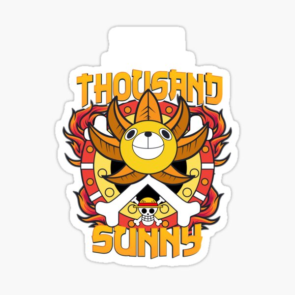 Sunny One Piece Stickers for Sale