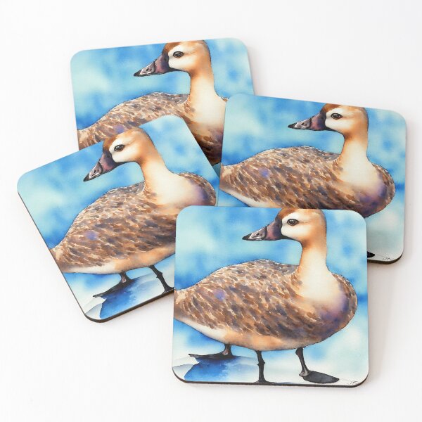 Item preview, Goose highly detailed watercolor painting designed and sold by DrawItOnce.