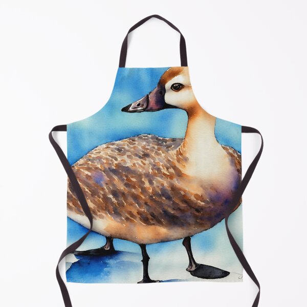 Item preview, Goose highly detailed watercolor painting designed and sold by DrawItOnce.