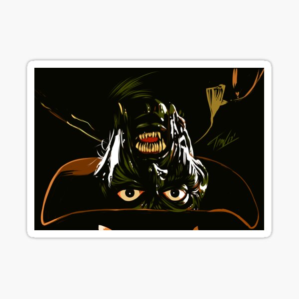 Creepin' Sticker