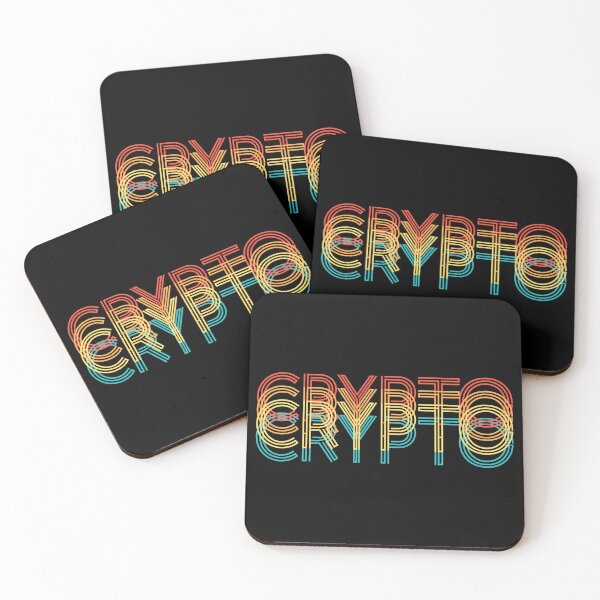 Item preview, Vintage Cool Crypto Bitcoin Blockchain designed and sold by retrippy.