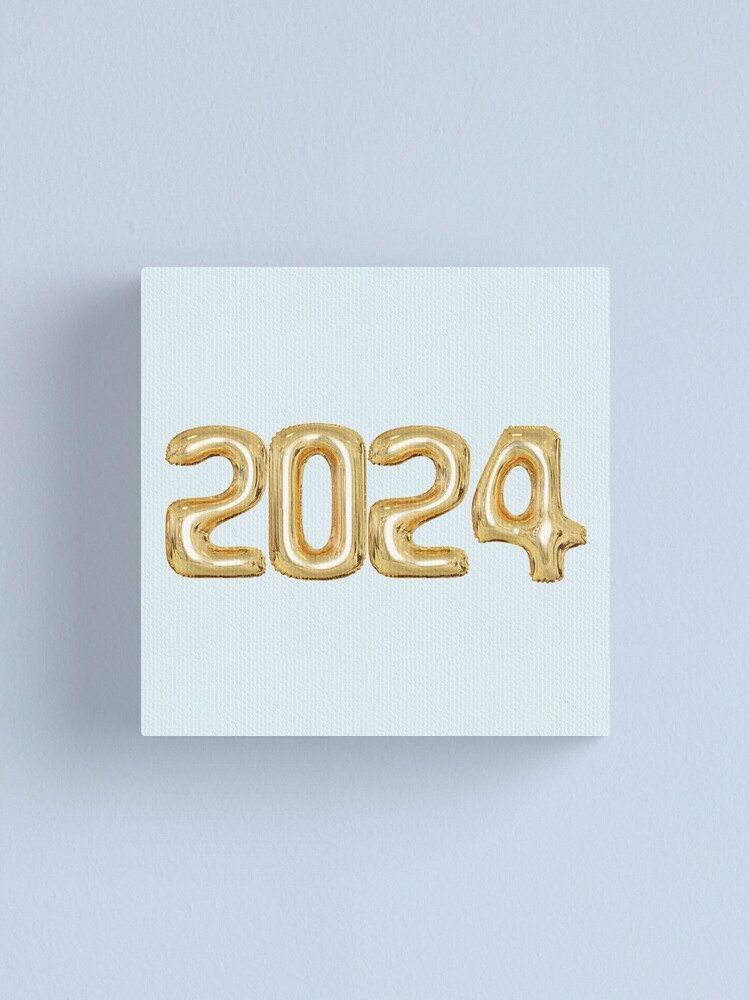 2024 Year Gold Foil Balloon Style Sticker for Sale by teeworthy