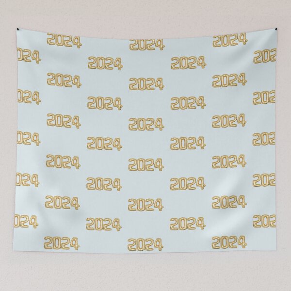 Item preview, 2024 Year Gold Foil Balloon Style designed and sold by teeworthy.
