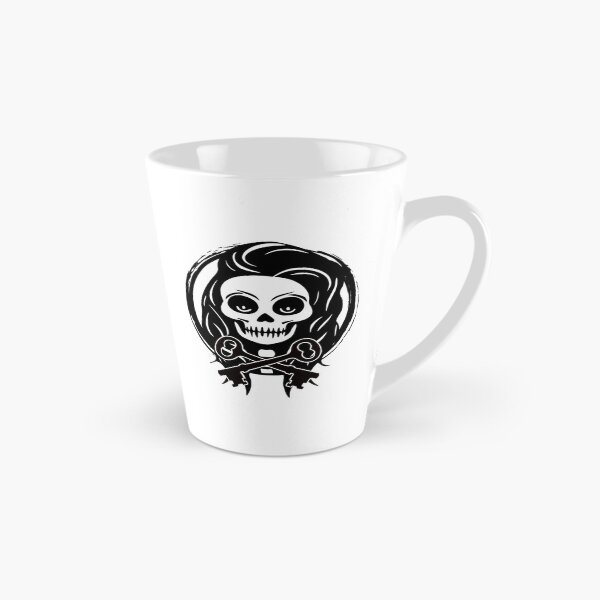 Item preview, Locksmith Female Skull and Crossed Keys Black Logo designed and sold by Nuletto.