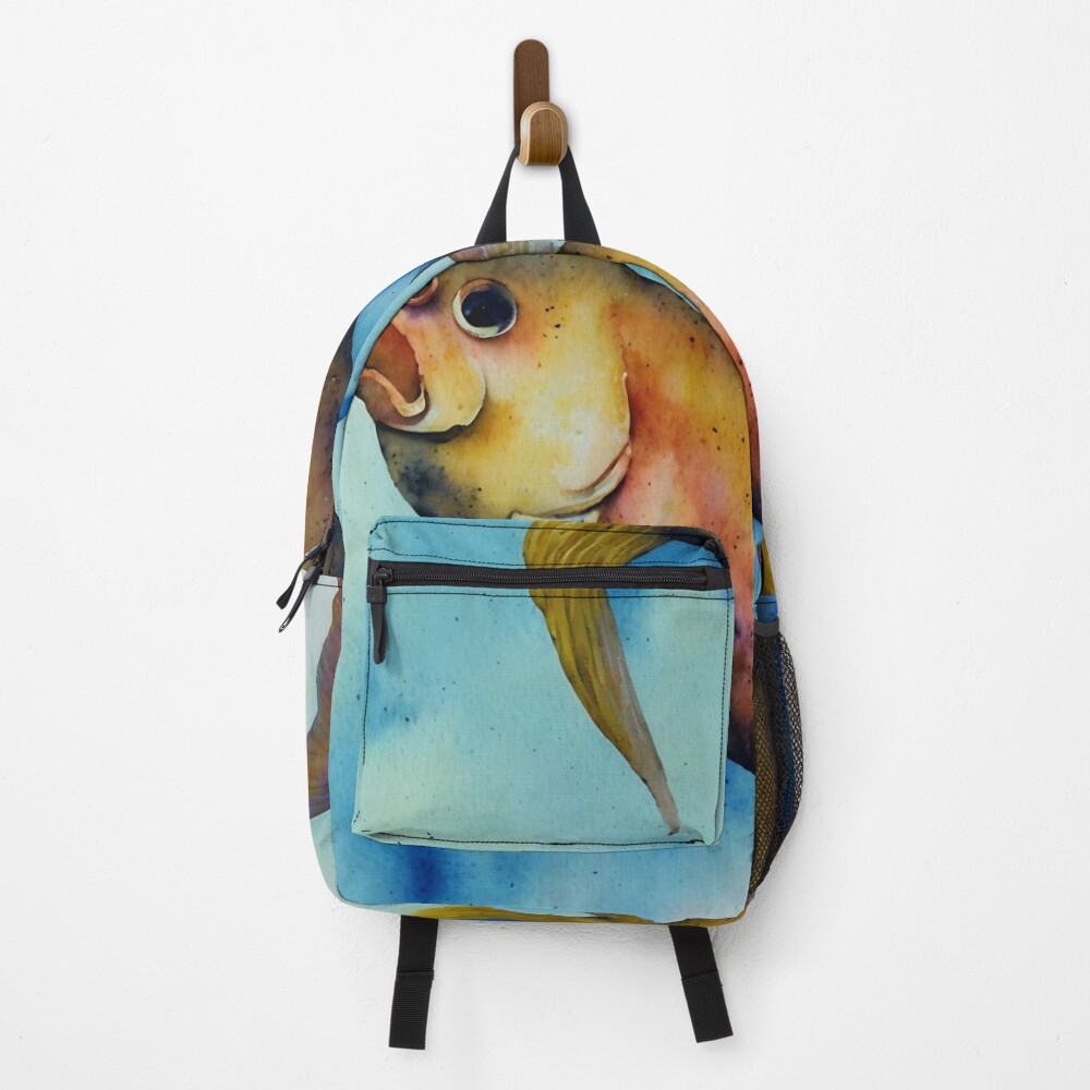Vista previa del artículo con la obra «Mochila», diseñado y vendido por DrawItOnce.