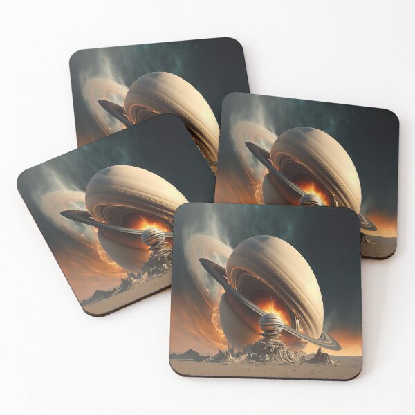 Item preview, Saturn demolished electrical waves designed and sold by Palteeshop.