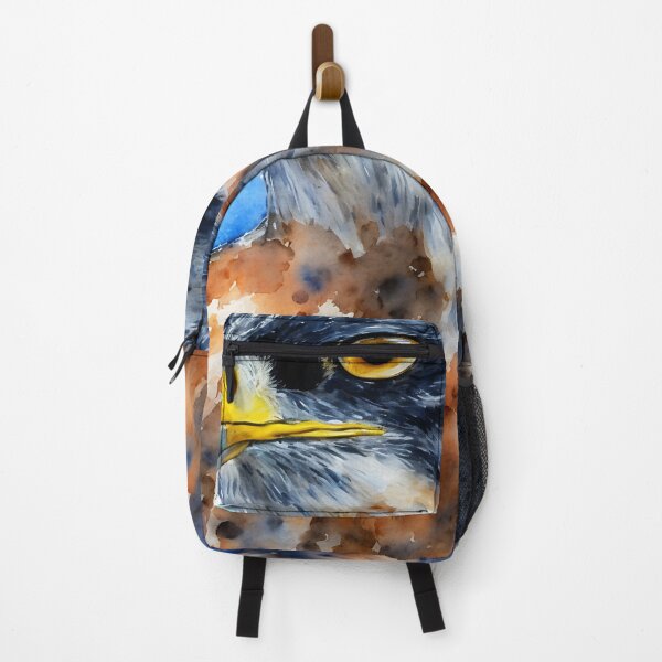 Item preview, Falcon highly detailed watercolor painting designed and sold by DrawItOnce.