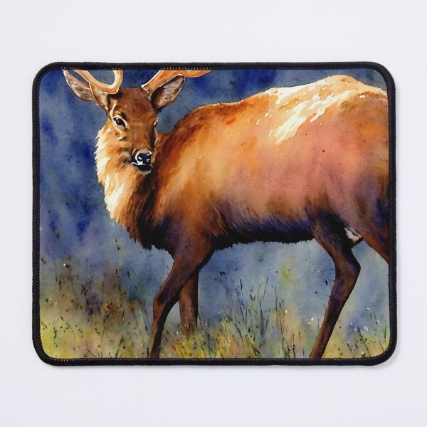 Artikelvorschau, Elk highly detailed watercolor painting entworfen und verkauft von DrawItOnce.