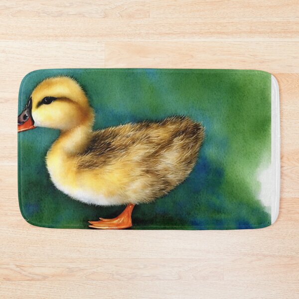 Artikelvorschau, Duckling highly detailed watercolor painting entworfen und verkauft von DrawItOnce.