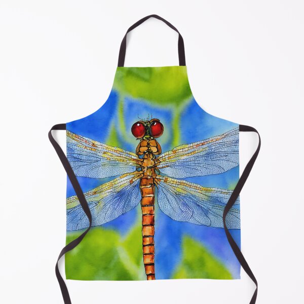 Artikelvorschau, Dragonfly highly detailed watercolor painting entworfen und verkauft von DrawItOnce.