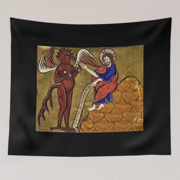 Item preview, Medieval Devil Tempting Christ # 1 designed and sold by Demonik-Art.