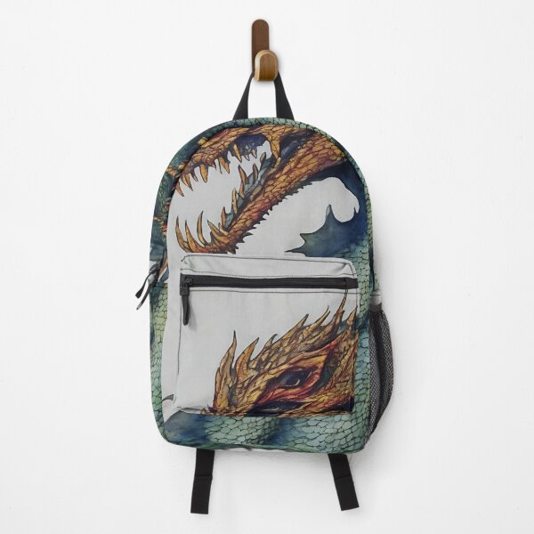 Item preview, Dragon highly detailed watercolor painting designed and sold by DrawItOnce.