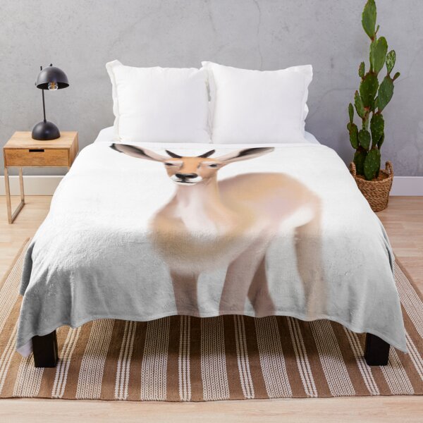 Item preview, Cute Antelope Drawing designed and sold by WeHeartAnimals.