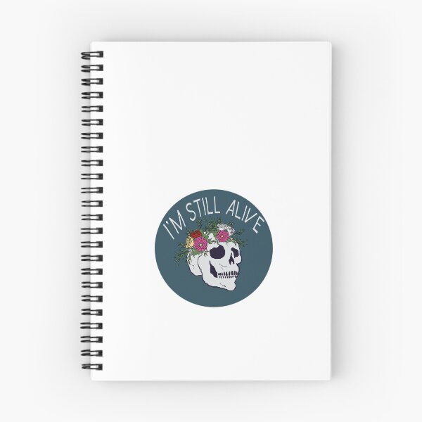 Item preview, I’m still alive skull designed and sold by RuaBelle.