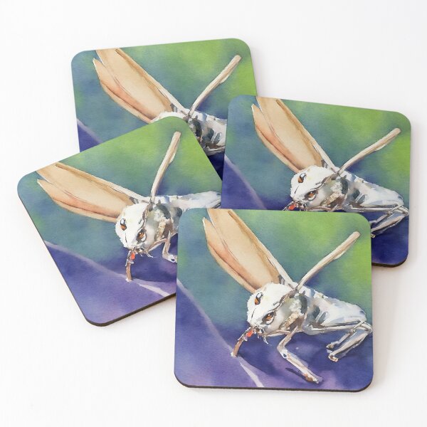 Item preview, Cricket highly detailed watercolor painting designed and sold by DrawItOnce.