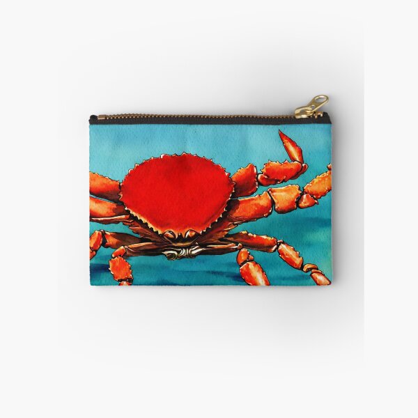 Artikelvorschau, Crab highly detailed watercolor painting entworfen und verkauft von DrawItOnce.