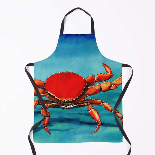 Artikelvorschau, Crab highly detailed watercolor painting entworfen und verkauft von DrawItOnce.
