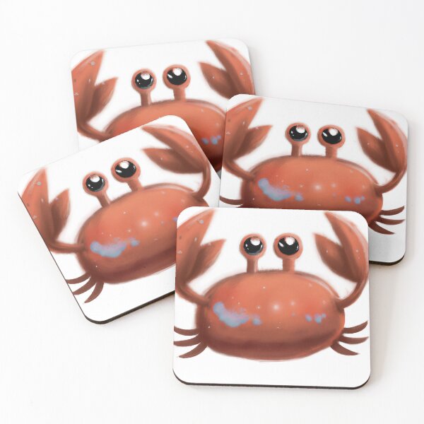 Item preview, Cute Crab Drawing designed and sold by WeHeartAnimals.