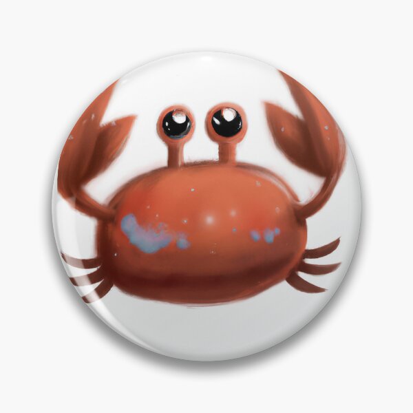 Artikelvorschau, Cute Crab Drawing entworfen und verkauft von WeHeartAnimals.