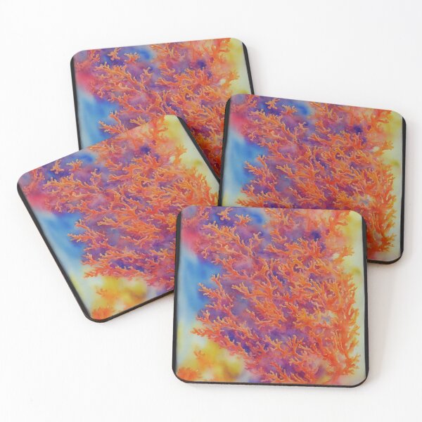 Artikelvorschau, Coral highly detailed watercolor painting entworfen und verkauft von DrawItOnce.