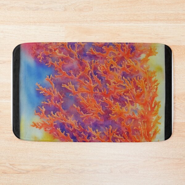 Artikelvorschau, Coral highly detailed watercolor painting entworfen und verkauft von DrawItOnce.