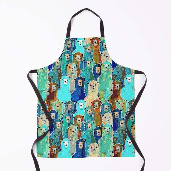 Item preview, Colorful Alpaca Décor Pattern (Colorful and Transparent Pattern Design) designed and sold by MindCereal.