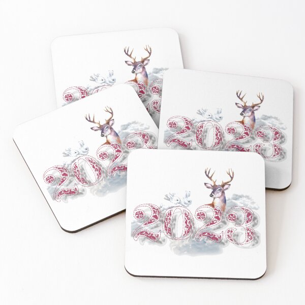 Item preview, Happy New year, 2023,watercolor, color of year  designed and sold by Mialunaa.