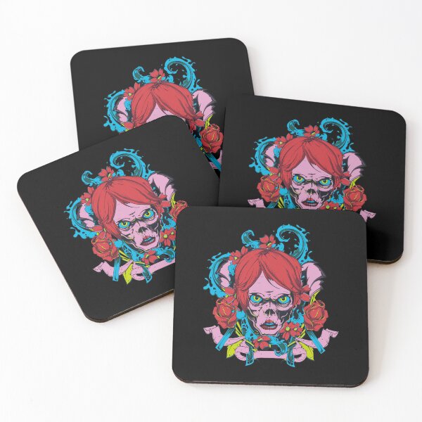 Item preview, Zombie Female Monkey Flourish designed and sold by TADYSHOP.