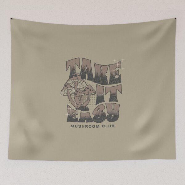 Item preview, Take It Easy Mushroom Club designed and sold by langelund.