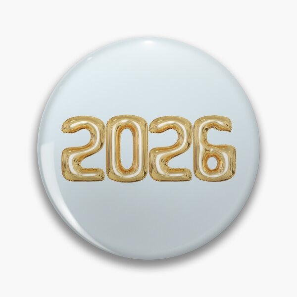 Item preview, 2026 Year Gold Foil Balloon Style designed and sold by teeworthy.