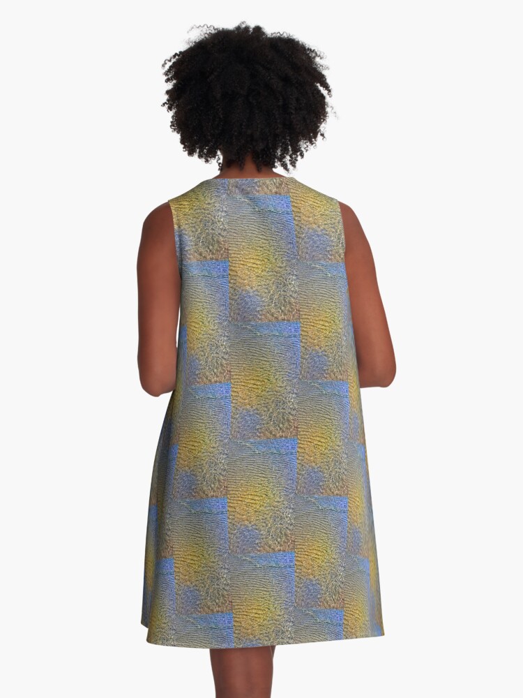 Thumbnail 3 of 4, A-Line Dress, 3 Golden Rings designed and sold by kinkatstyle.