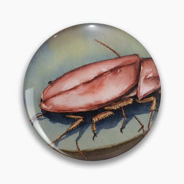 Artikelvorschau, Cockroach highly detailed watercolor painting entworfen und verkauft von DrawItOnce.