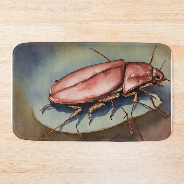 Artikelvorschau, Cockroach highly detailed watercolor painting entworfen und verkauft von DrawItOnce.
