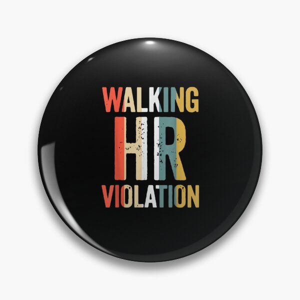 Item preview, Vintage Walking HR Violation HR Human Resources Nightm Retro designed and sold by M7MED12.