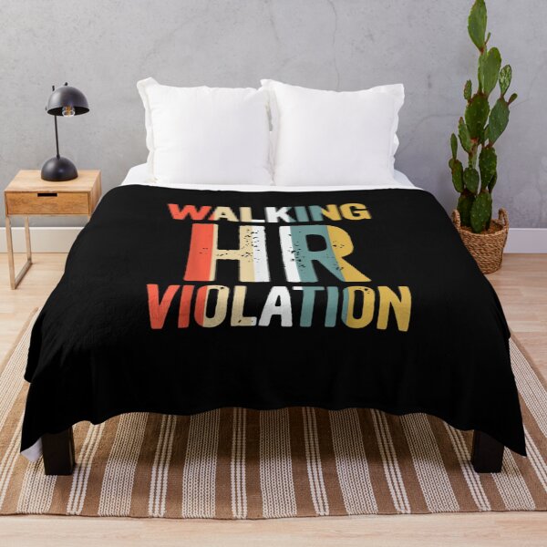 Item preview, Vintage Walking HR Violation HR Human Resources Nightm Retro designed and sold by M7MED12.
