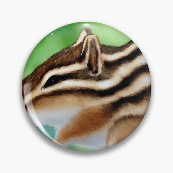 Artikelvorschau, Chipmunk highly detailed watercolor painting entworfen und verkauft von DrawItOnce.