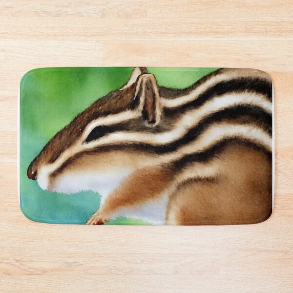 Artikelvorschau, Chipmunk highly detailed watercolor painting entworfen und verkauft von DrawItOnce.
