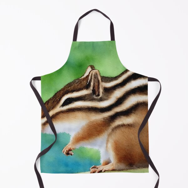 Artikelvorschau, Chipmunk highly detailed watercolor painting entworfen und verkauft von DrawItOnce.