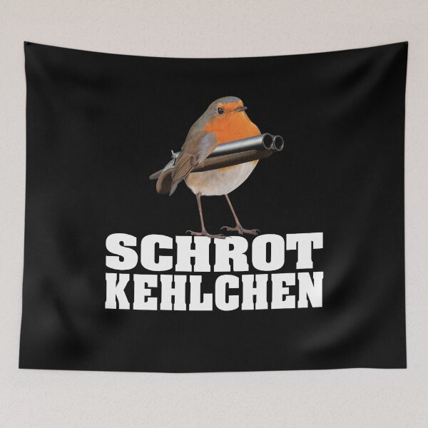 Artikelvorschau, Schrotkehlchen Meme Vogel Rotkelhlchen entworfen und verkauft von MooonTees.