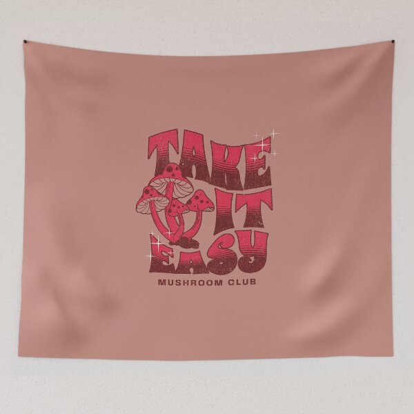 Item preview, Take It Easy Mushroom Club designed and sold by langelund.