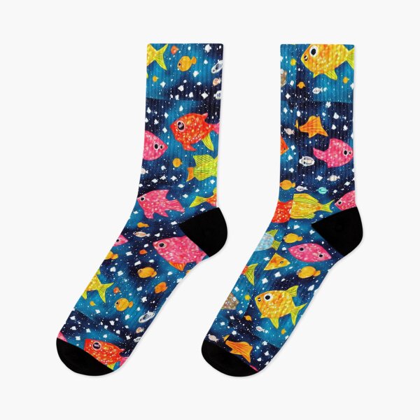 Item preview, Space and Fish designed and sold by Planetporridge.