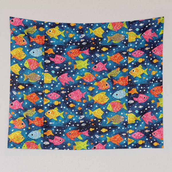 Item preview, Space and Fish designed and sold by Planetporridge.