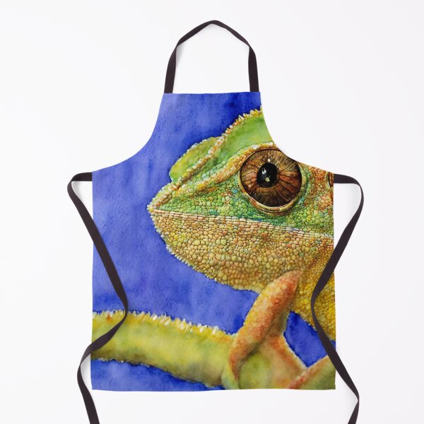 Artikelvorschau, Chameleon highly detailed watercolor painting entworfen und verkauft von DrawItOnce.