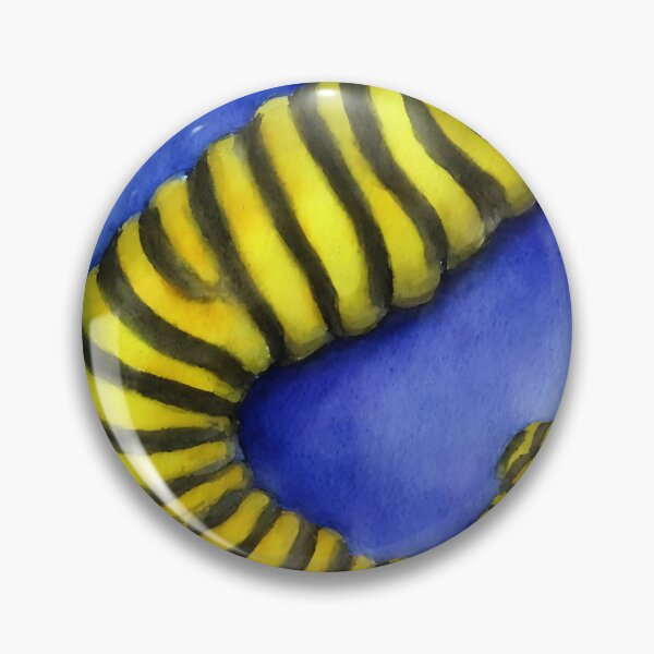 Artikelvorschau, Caterpillar highly detailed watercolor painting entworfen und verkauft von DrawItOnce.