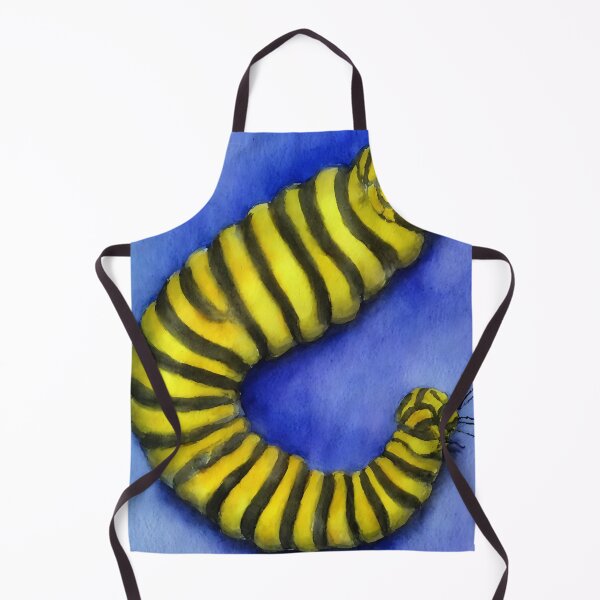 Item preview, Caterpillar highly detailed watercolor painting designed and sold by DrawItOnce.