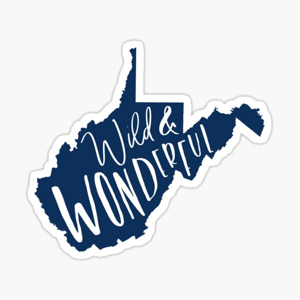 West Virginia Wild & Wonderful Sticker