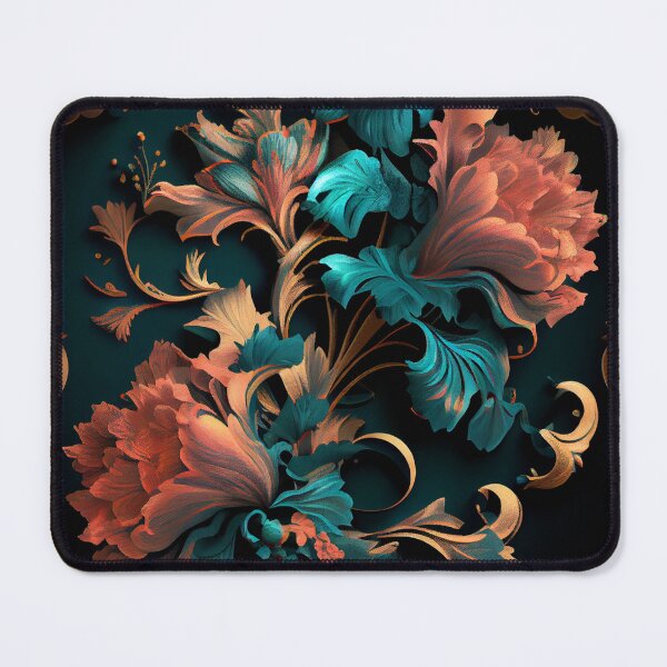 Item preview, Luxury Floral Pattern Digital Painting designed and sold by CodeAndColors.